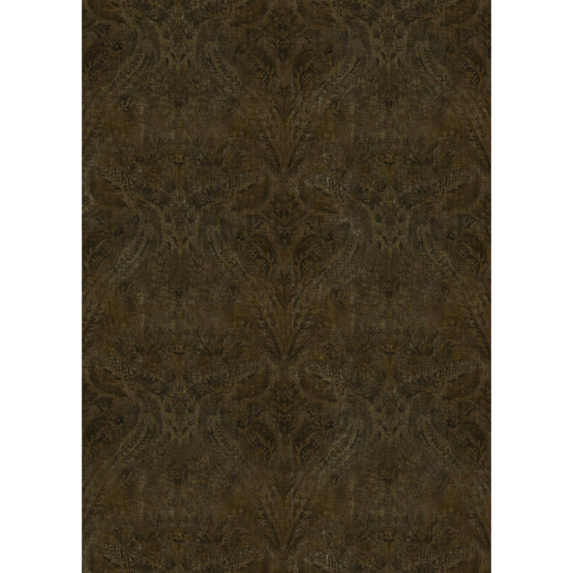 G P & J Baker ROYAL DAMASK VELVET BRONZE Fabric