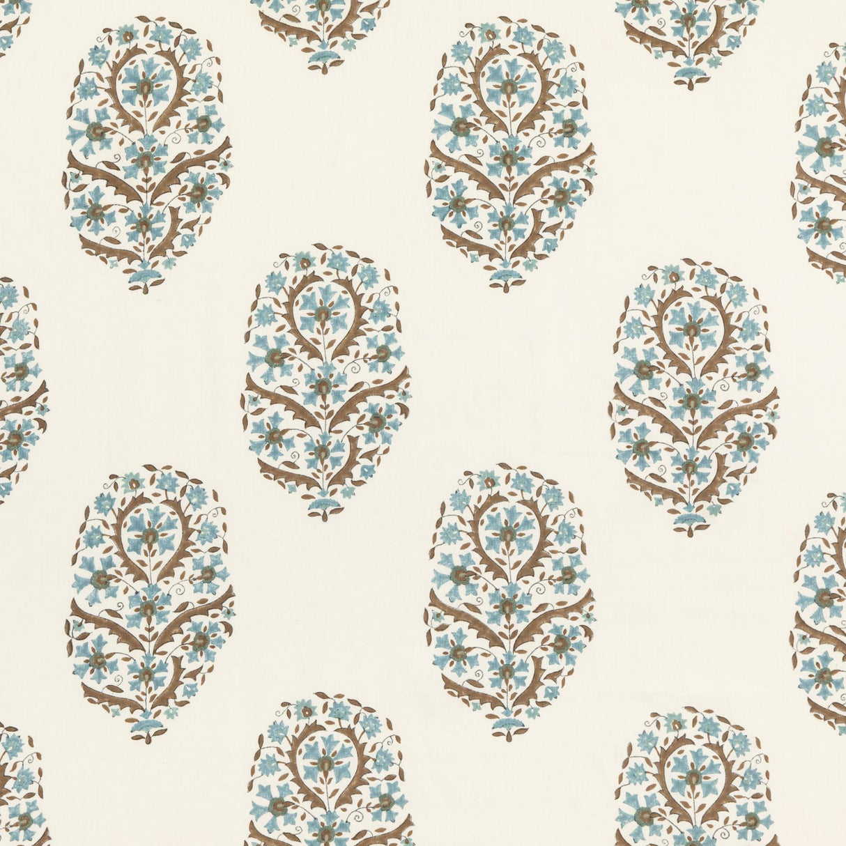 G P & J Baker AYDON TEAL Fabric