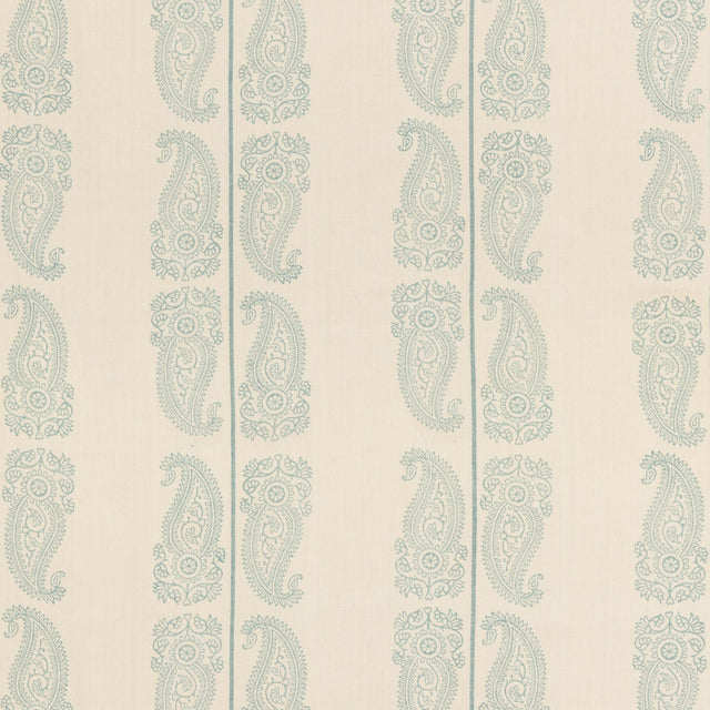 G P & J Baker CROMER PAISLEY AQUA Fabric