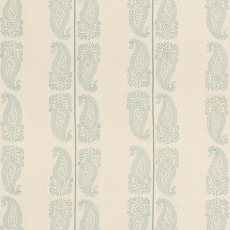 G P & J Baker CROMER PAISLEY AQUA Fabric
