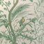 Brunschwig & Fils BIRD AND THISTLE COTTON PRINT GREEN Fabric