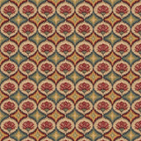 Brunschwig & Fils FABIENNE WOVEN TAPESTRY RED BLUE Upholstery Fabric