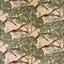 Mulberry FLYING DUCKS VELVET CAMEL Fabric