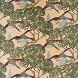 Mulberry FLYING DUCKS VELVET CAMEL Fabric