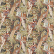 Mulberry GAME BIRDS LINEN CHARCOAL Fabric
