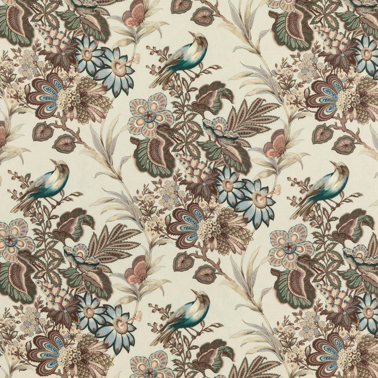 Mulberry ARTIST GARDEN SAGE Fabric