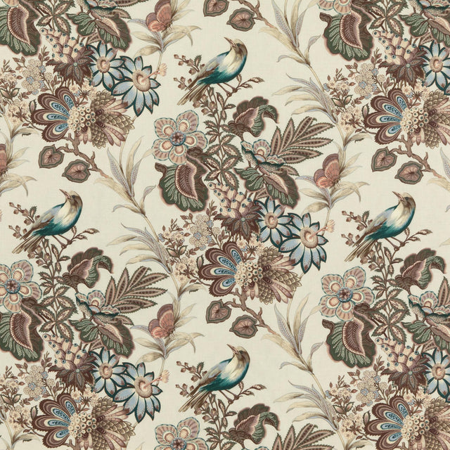 Mulberry ARTIST GARDEN SAGE Fabric