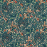 Mulberry FANTASIA TEAL Fabric