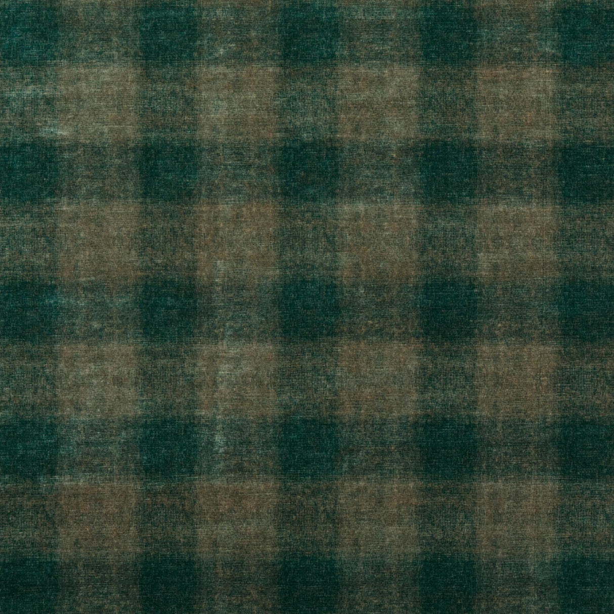 Mulberry HIGHLAND CHECK TEAL Fabric