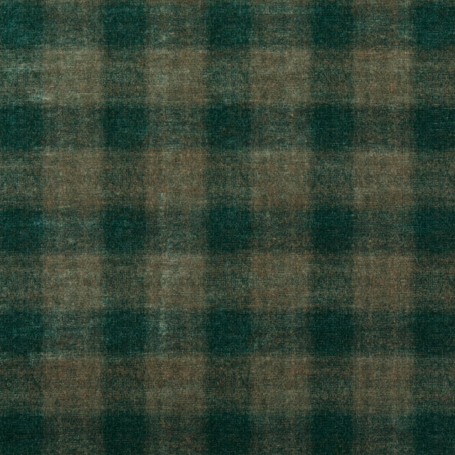 Mulberry HIGHLAND CHECK TEAL Fabric