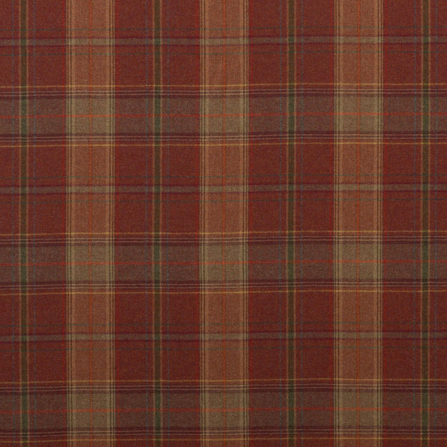 Mulberry SHETLAND PLAID RUSSET Fabric