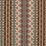 Mulberry SADDLE BLANKET INDIGO/RED Fabric