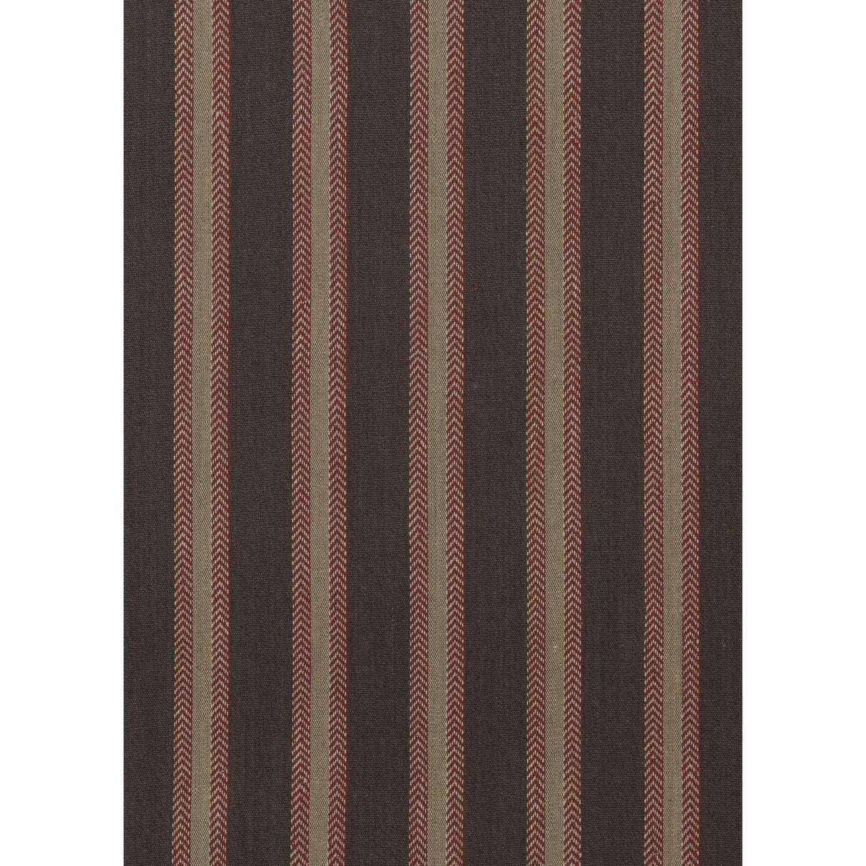 Mulberry CHESTER STRIPE WOODSMOKE/RUSSET Upholstery Fabric
