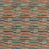 Mulberry LANDSCAPE TEAL/SPICE Fabric