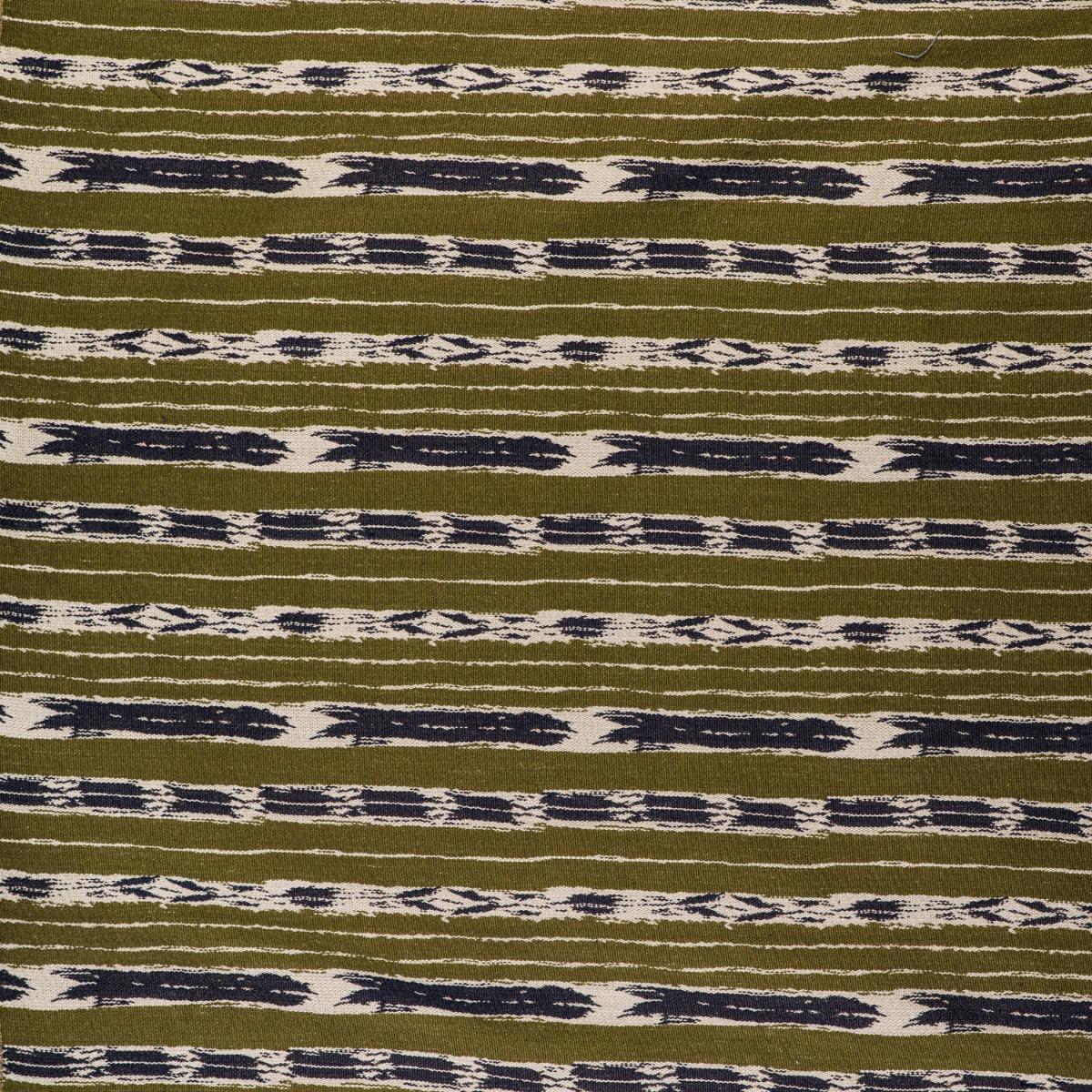 Gaston Y Daniela BANDAS VERDE/NAVY Upholstery Fabric