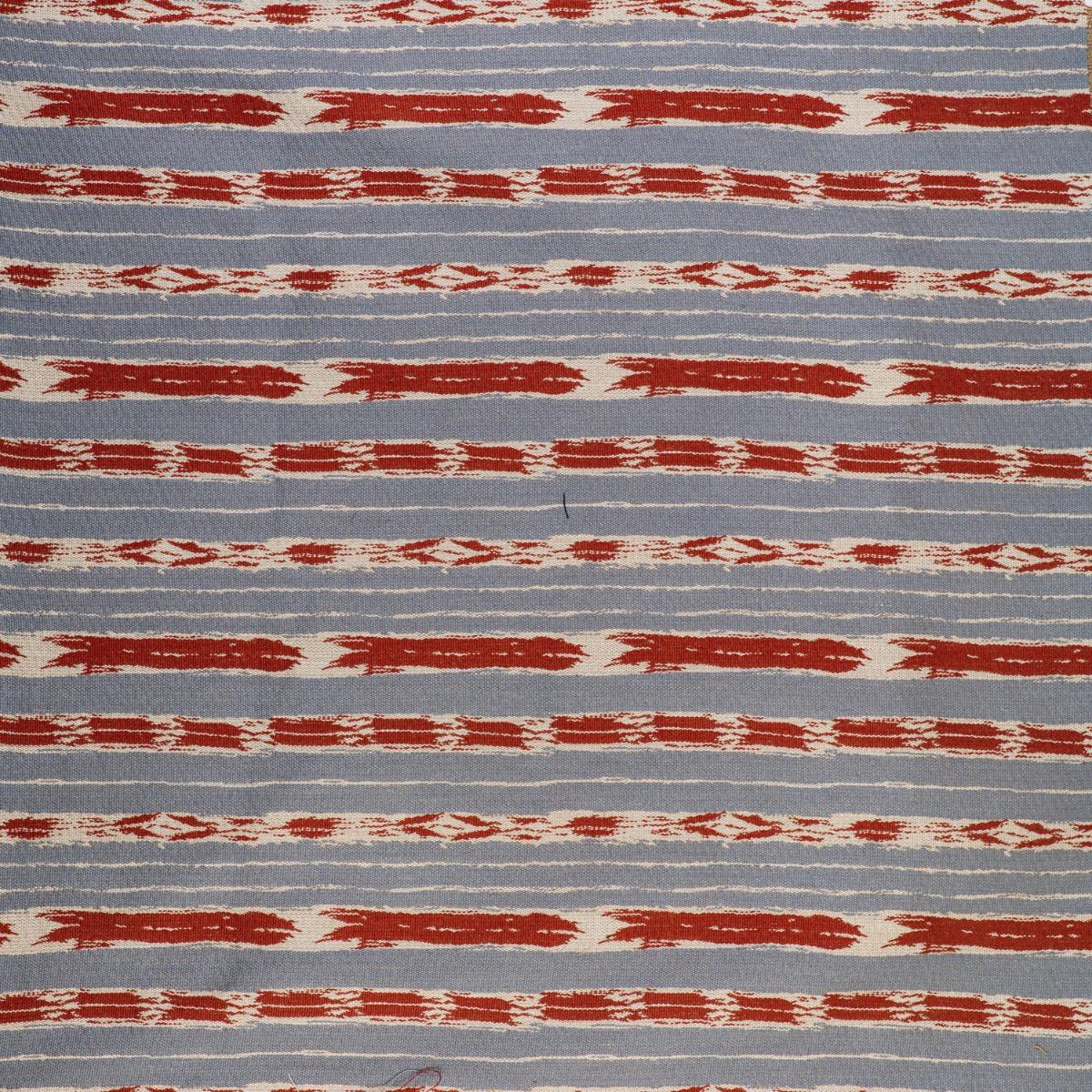 Gaston Y Daniela BANDAS AZUL CIELO/ROJO Upholstery Fabric