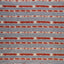 Gaston Y Daniela BANDAS AZUL CIELO/ROJO Upholstery Fabric