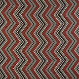 Gaston Y Daniela ZIG ZAG ROJO Upholstery Fabric