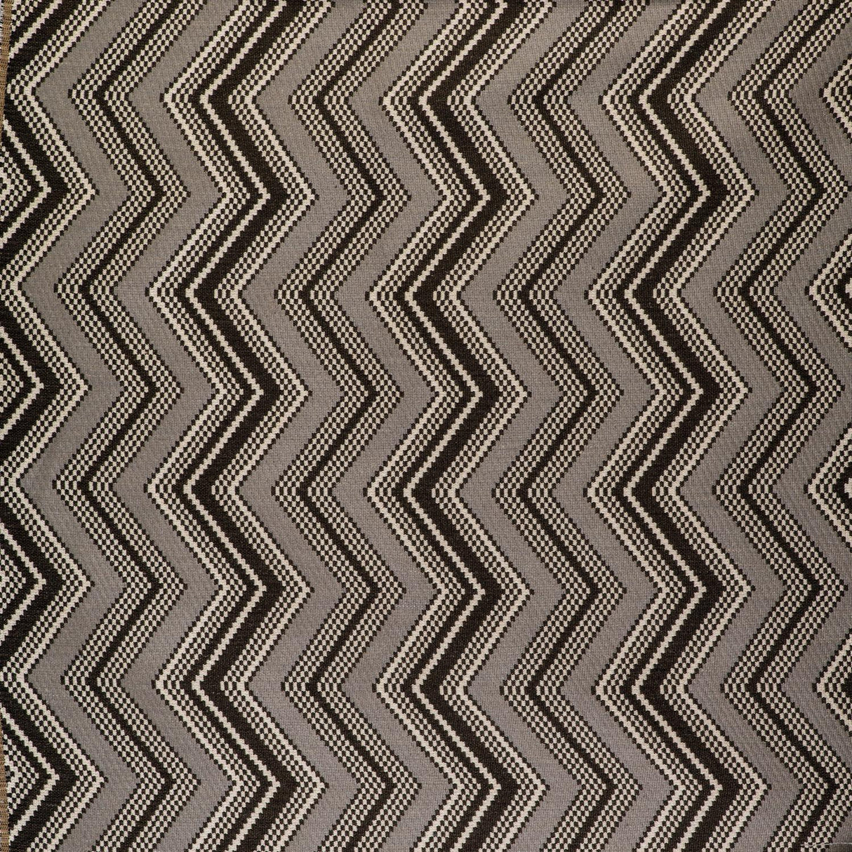 Gaston Y Daniela ZIG ZAG GRIS Upholstery Fabric