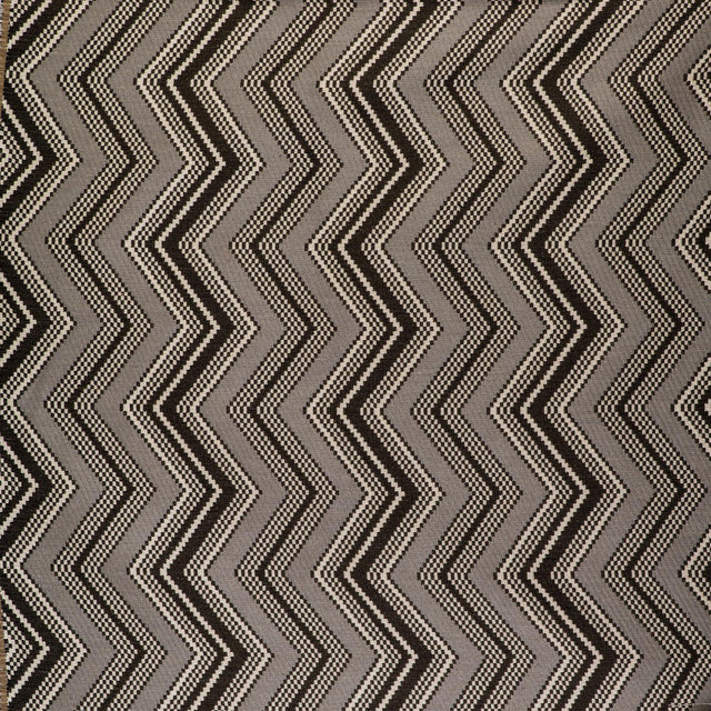 Gaston Y Daniela ZIG ZAG GRIS Upholstery Fabric