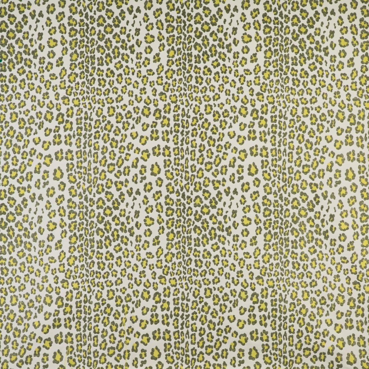 Gaston Y Daniela LEOPARDO VERDE Upholstery Fabric