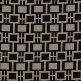 Gaston Y Daniela SERIES LINO/NEGRO Upholstery Fabric