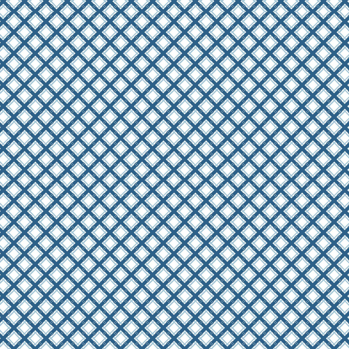 Gaston Y Daniela TRELLIS AZUL Fabric