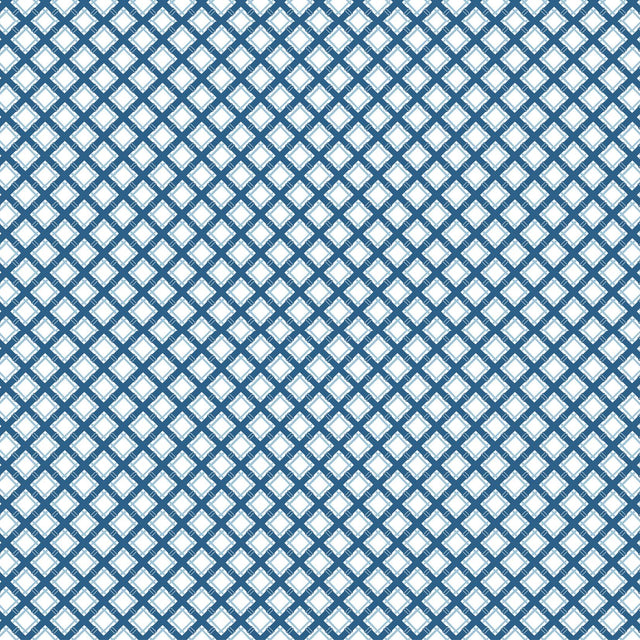 Gaston Y Daniela TRELLIS AZUL Fabric