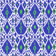 Gaston Y Daniela IKAT AZUL Fabric