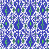 Gaston Y Daniela IKAT AZUL Fabric
