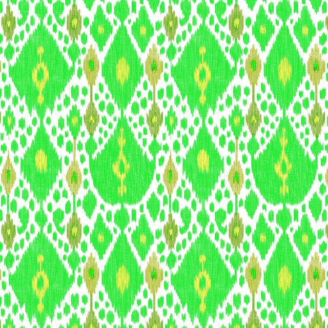 Gaston Y Daniela IKAT VERDE Fabric