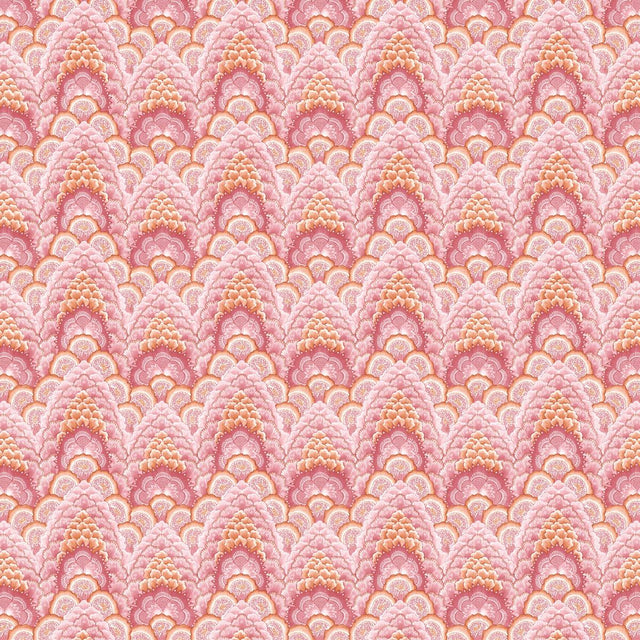 Gaston Y Daniela GANGES ROSA/NARANJA Fabric