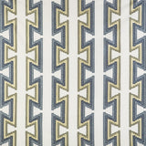 Gaston Y Daniela TRAZO AZUL/LIMA Fabric