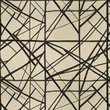 Lee Jofa CHANNELS EBONY/IVORY Fabric