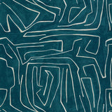 Lee Jofa GRAFFITO TEAL/PEARL Fabric