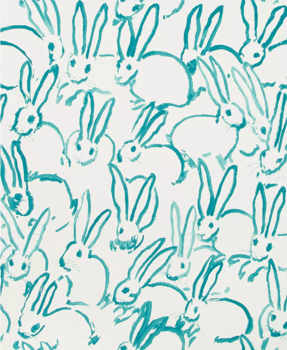 Lee Jofa HUTCH TURQUOISE Wallpaper