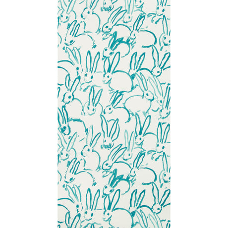 Lee Jofa HUTCH TURQUOISE Wallpaper