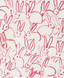 Lee Jofa HUTCH IVORY/PINK Wallpaper