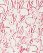 Lee Jofa HUTCH IVORY/PINK Wallpaper
