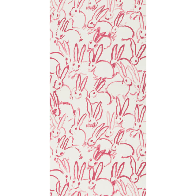 Lee Jofa HUTCH IVORY/PINK Wallpaper