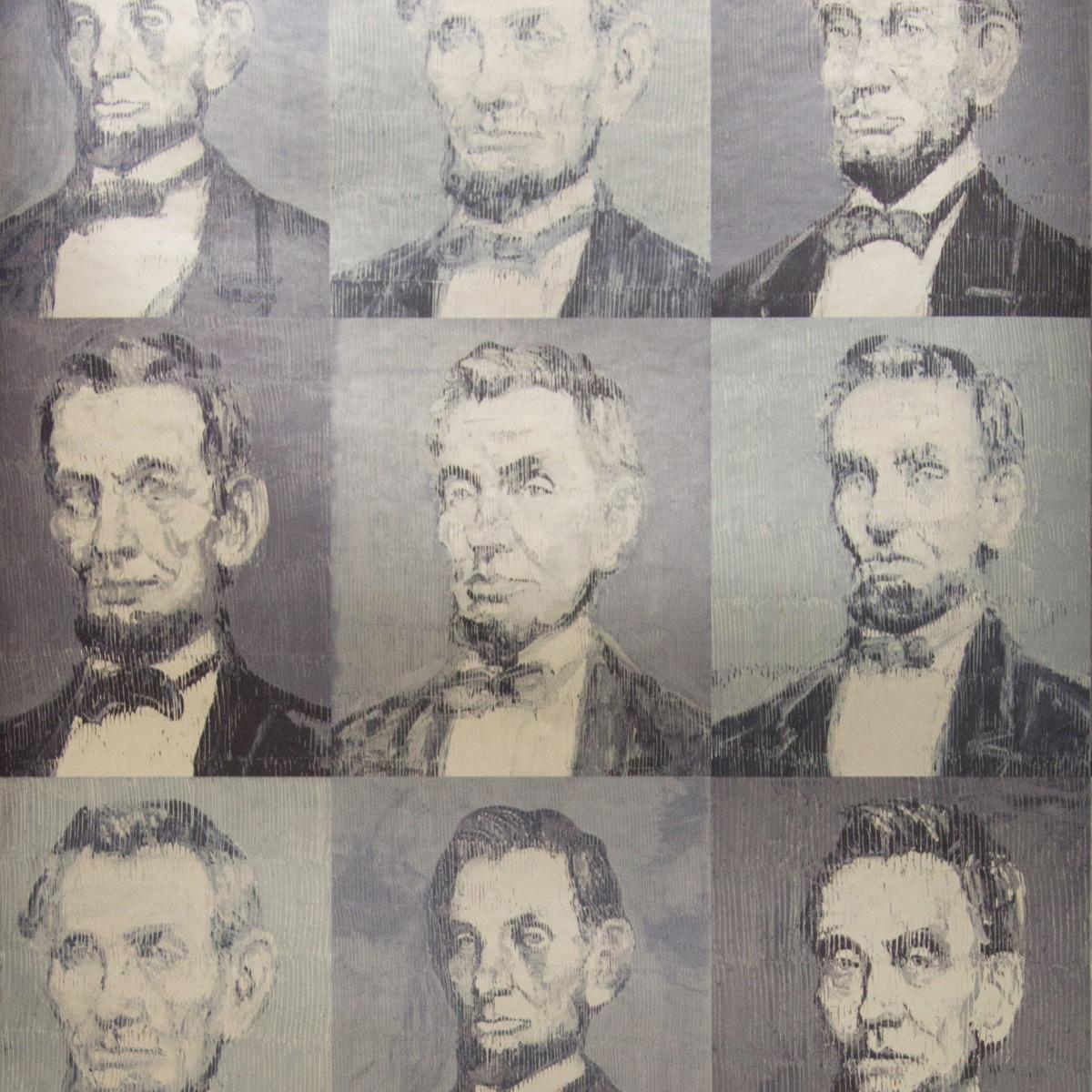 Lee Jofa NO SIXTEEN PATINA SILVER Wallpaper