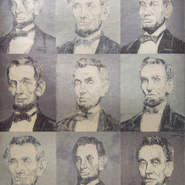 Lee Jofa NO SIXTEEN PATINA SILVER Wallpaper