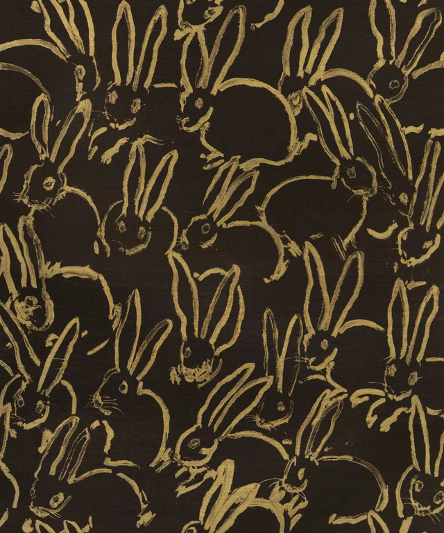 Lee Jofa HULA BLACK Wallpaper