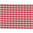 Brunschwig & Fils LA STRADA CHECK PEKIN RED Drapery Fabric