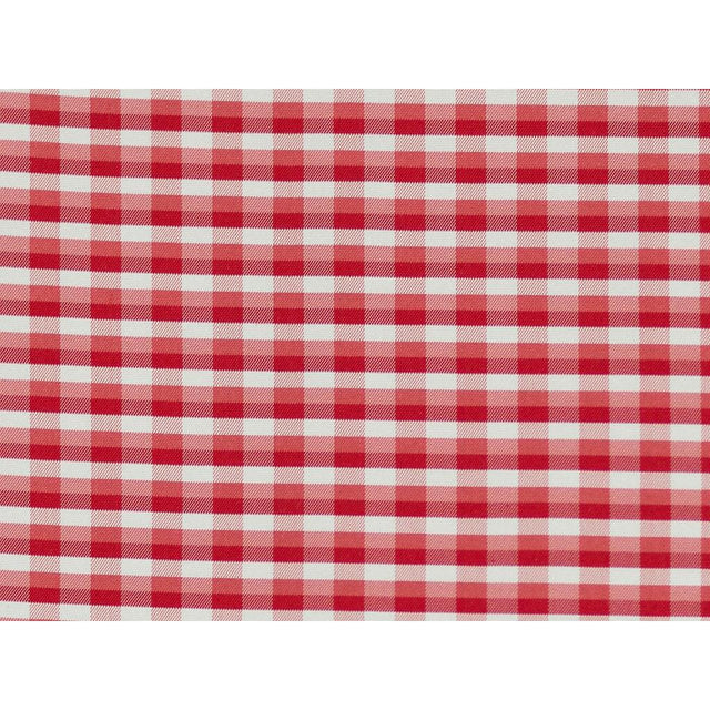 Brunschwig & Fils LA STRADA CHECK PEKIN RED Drapery Fabric