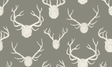 Lee Jofa ANTLERS PAPER GREY Wallpaper