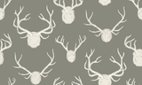 Lee Jofa ANTLERS PAPER GREY Wallpaper