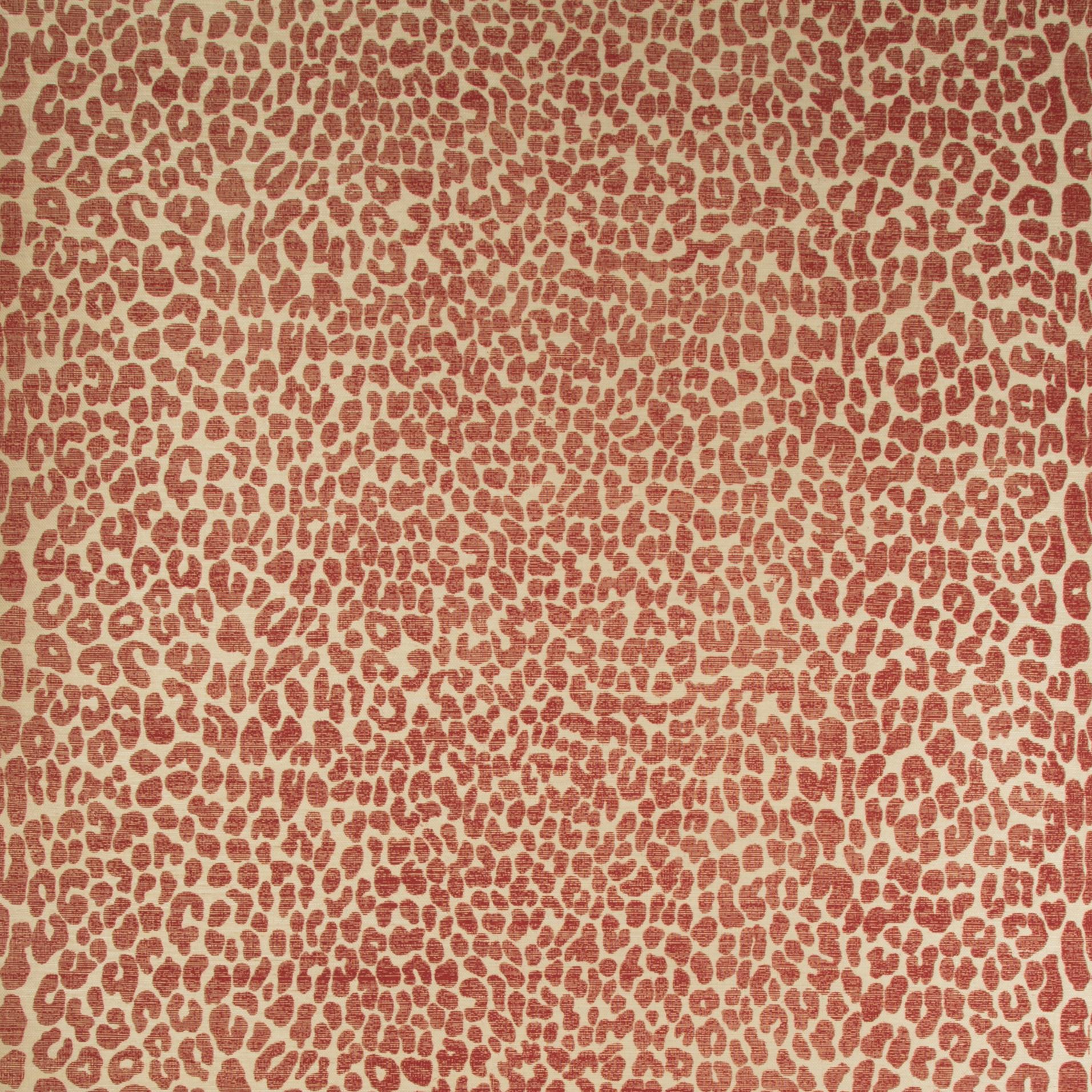 Lee Jofa Ocicat Paper Red Wallpaper
