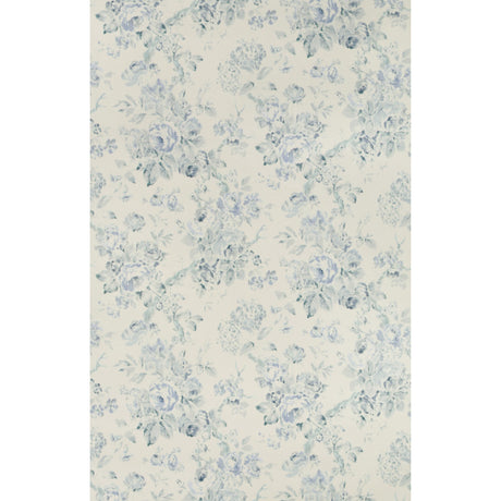 Lee Jofa GARDEN ROSES WP AQUA/BLUE Wallpaper