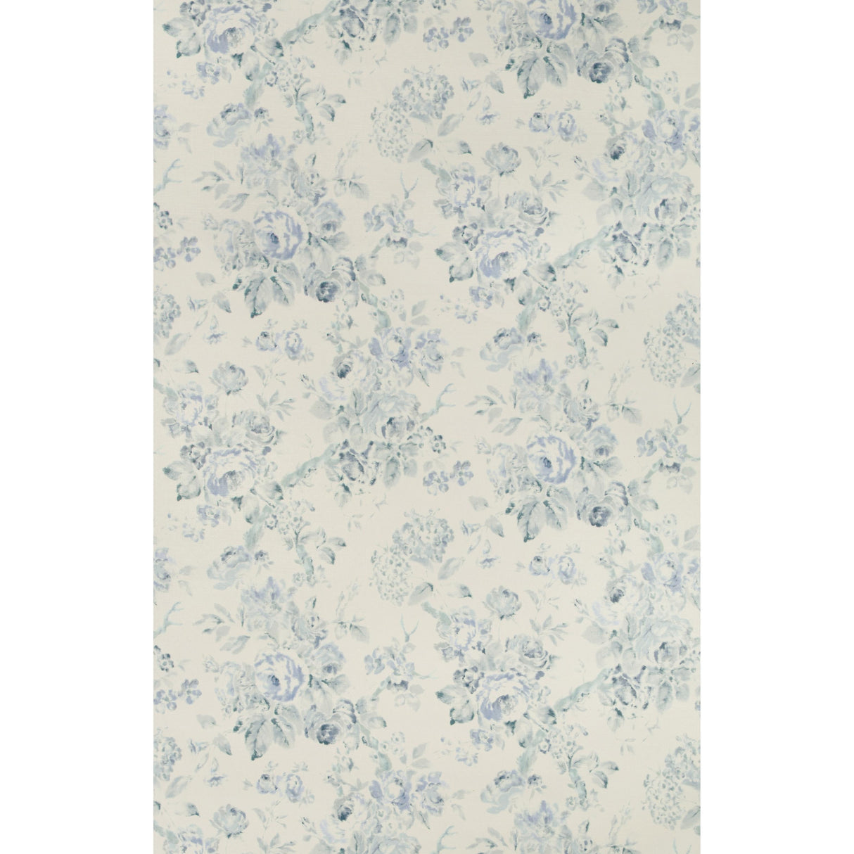 Lee Jofa GARDEN ROSES WP AQUA/BLUE Wallpaper